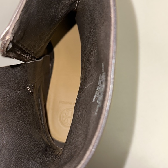 🔥🔥🔥Tory Burch Miller Brown Leather Boots - Picture 13 of 13